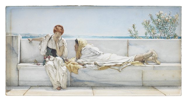 A Solicitation by Lawrence Alma-Tadema