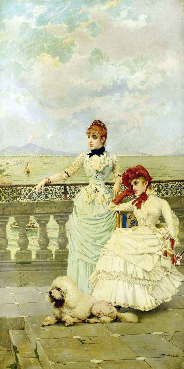 Neapolitan Beauties by Vittorio Matteo Corcos