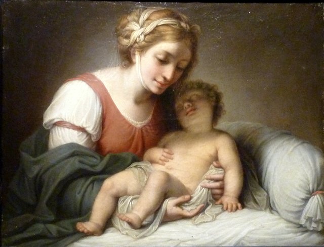 The Virgin with the Sleeping Child by Andrea Appiani