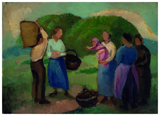 Peasants (Campesinos) by Julio González