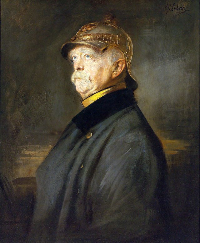 Portrait of Otto Fürst von Bismarck by Franz von Lenbach