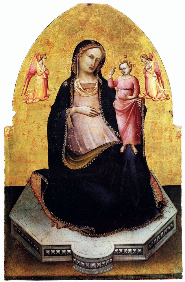 The Madonna of Humility by Lorenzo Monaco