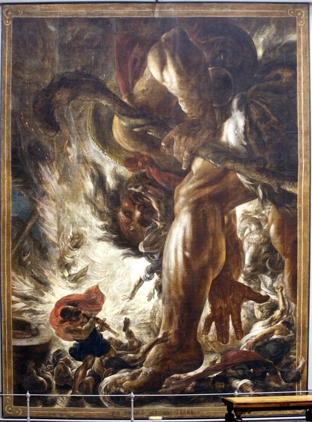 A Giant of the Earth by Antoine Wiertz