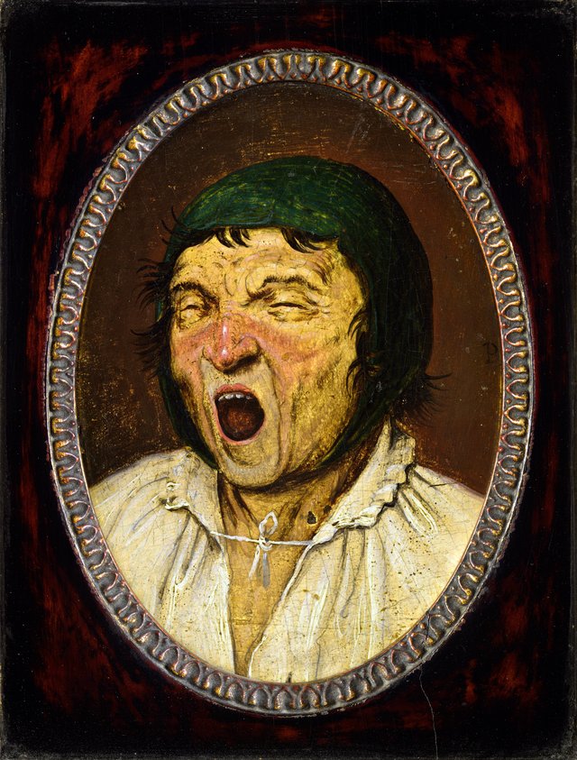 The yawner by Pieter Brueghel the Younger