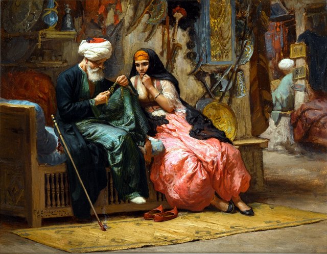 A precious jewel by Frederick Arthur Bridgman