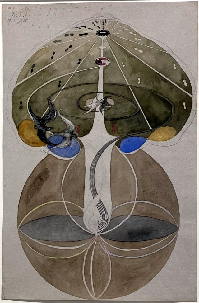 Tree of Knowledge, No. 2 by Hilma af Klint