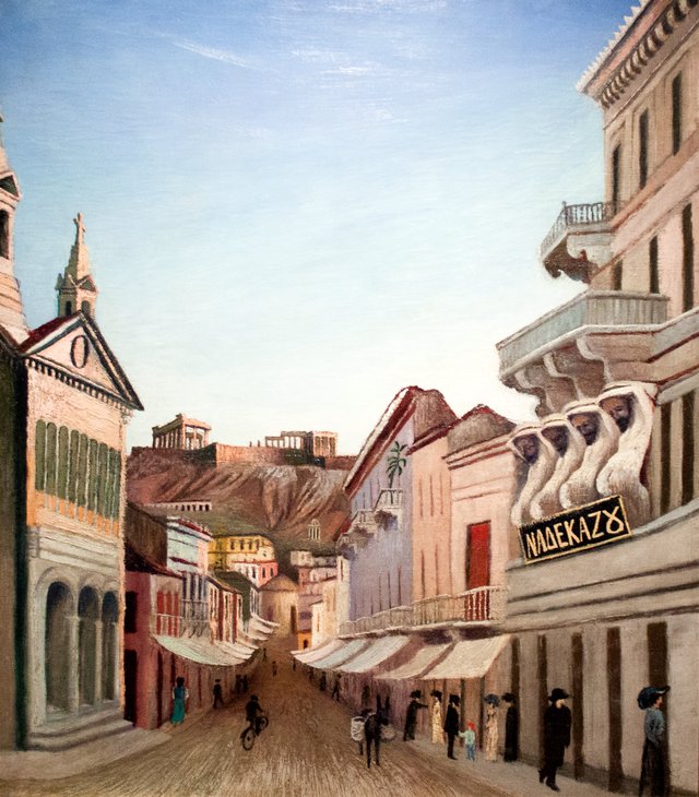 A Street in Athens by Tivadar Csontváry Kosztka
