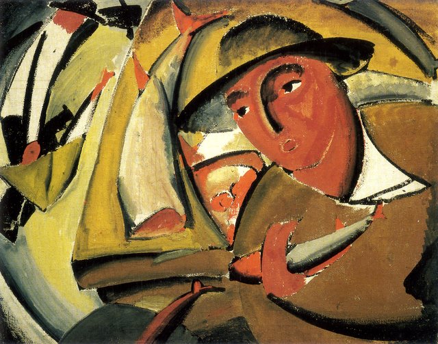 Fishmonger by Vladimir Tatlin