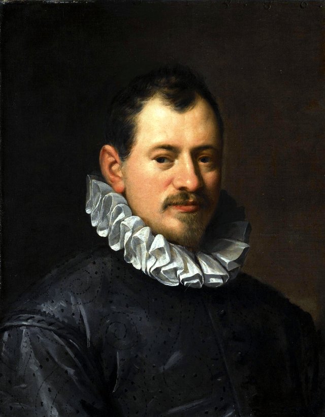 Portrait of the Goldsmith Jacopo Bilivert (1550-1603) by Hans von Aachen