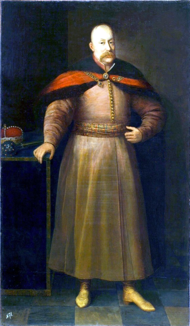 Porträt des Janusz Radziwiłł (1612–1655). by Daniel Schultz
