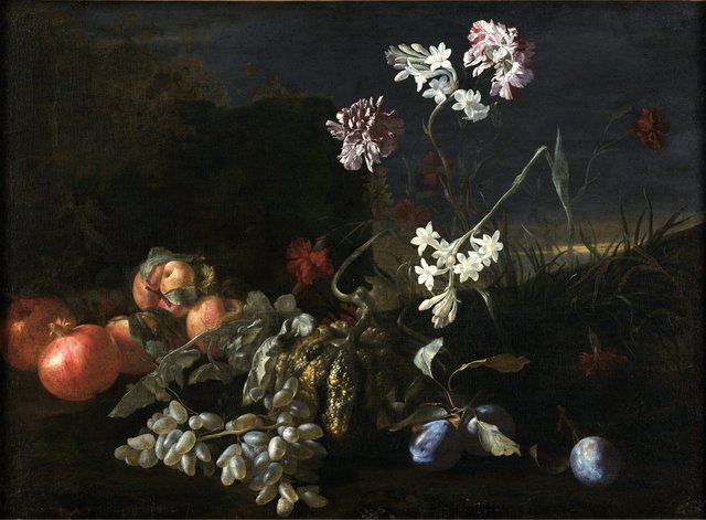 Still life with flowers by Abraham Brueghel