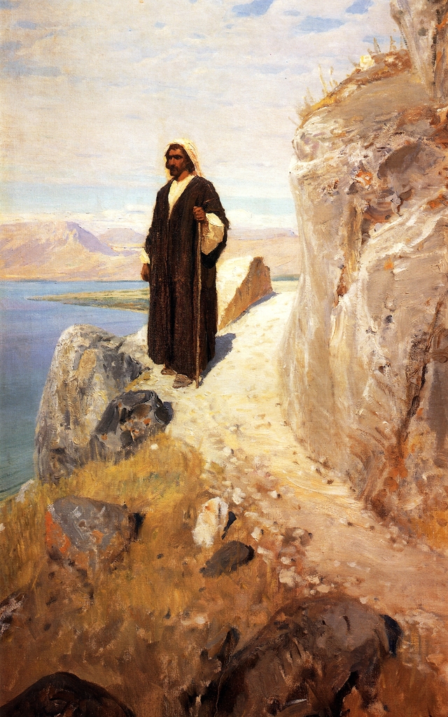 “Returned to Galilee in the Strength of his Spirit“ by Vasily Polenov