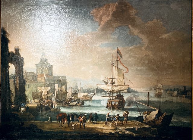Italian Port by Abraham Storck