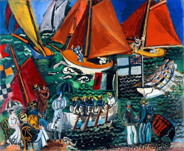 The Regatta by Raoul Dufy