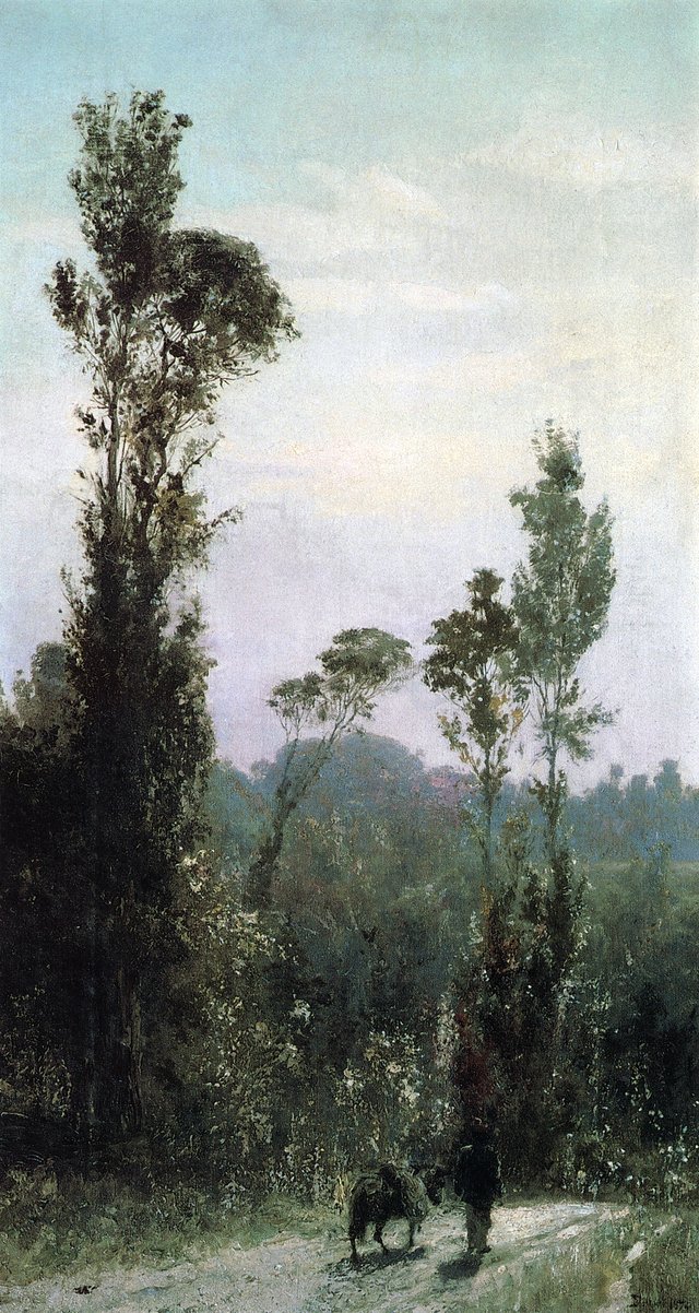 Поленов Итальянский пейзаж by Vasily Polenov