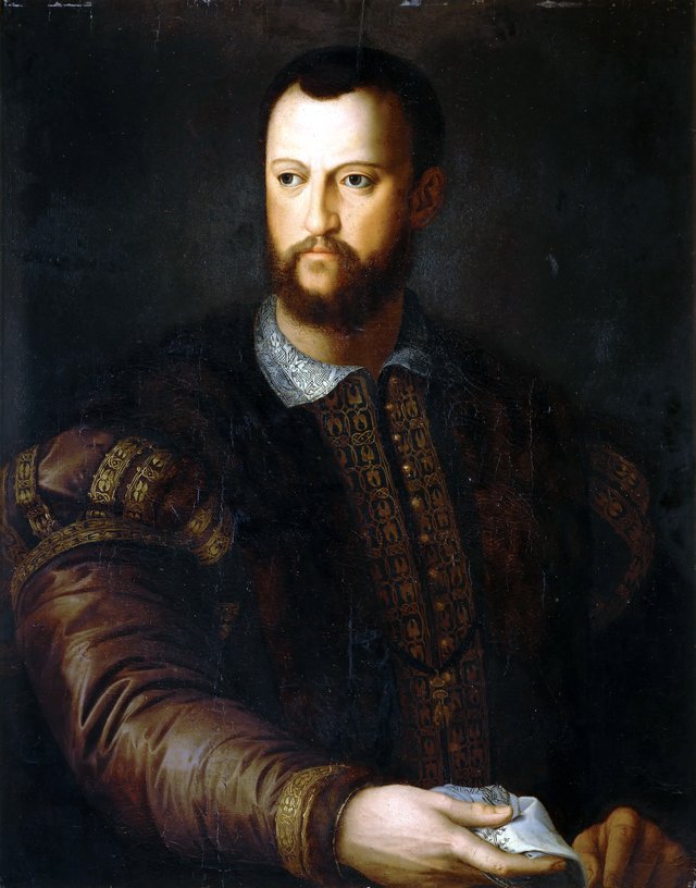 Portrait of Cosimo I de' Medici by Alessandro Allori