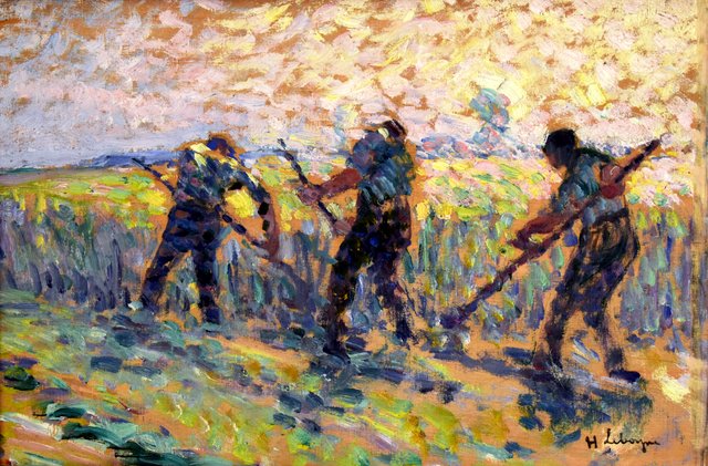Les moissonneurs by Henri Lebasque