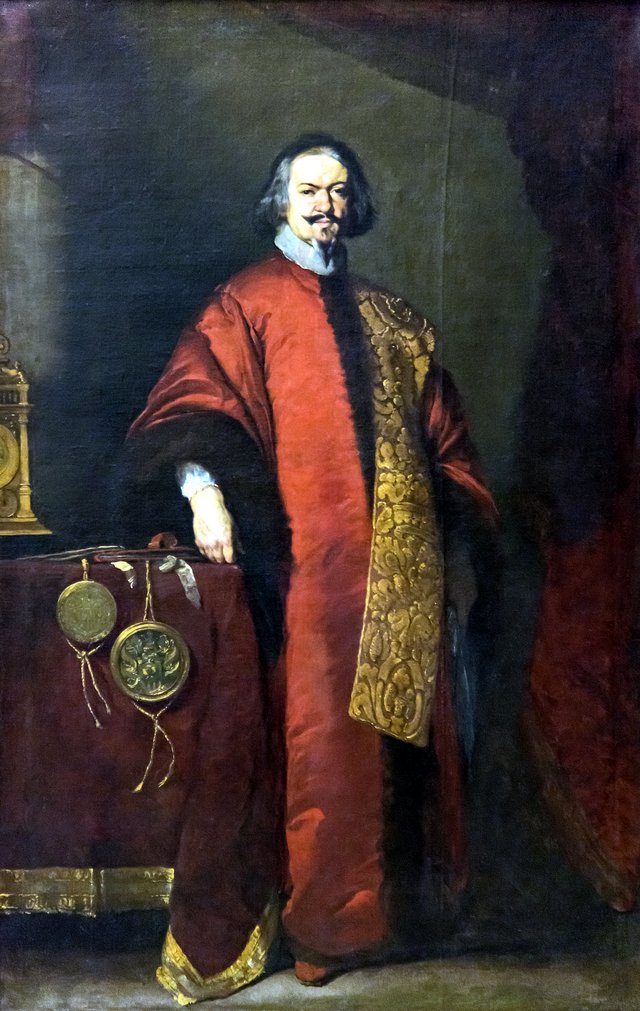 Portrait of Knight Giovanni Grimani by Bernardo Strozzi