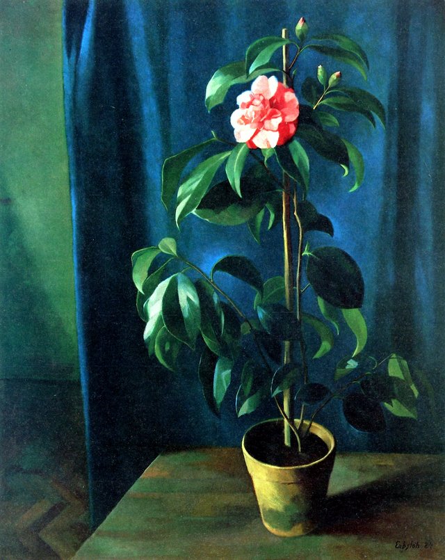 Camellia by Adolf Erbslöh