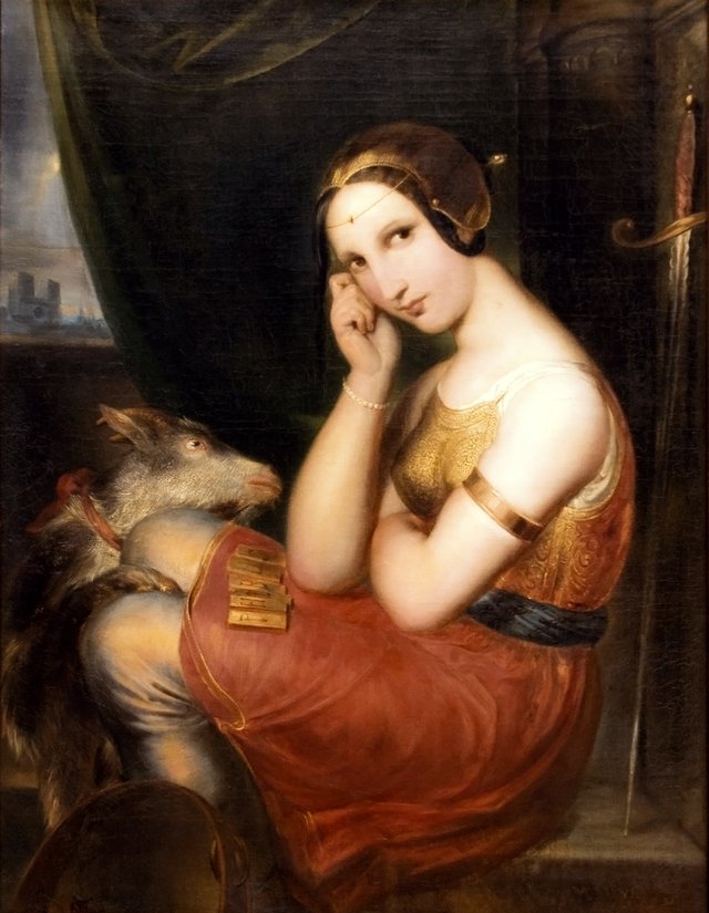 Esmeralda by Antoine Wiertz