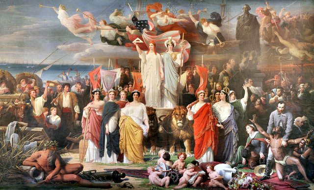 Genius of America by Adolphe Yvon