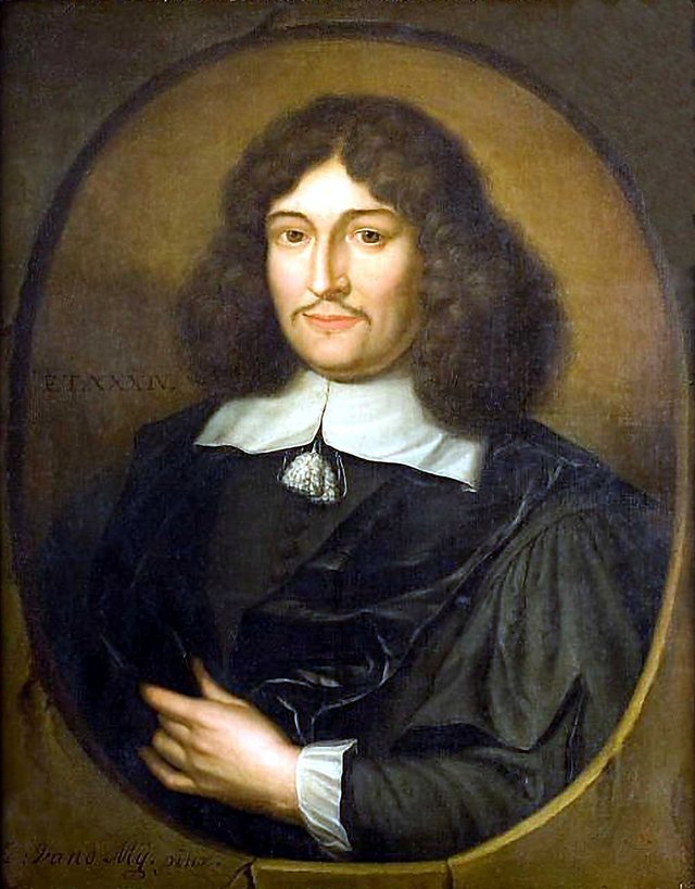 Adriaan Beeckerts van Thienen (1623-1669) Dutch jurist by Hieronymus van der Mij