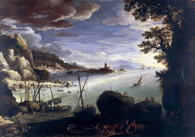 Seascape by Paul Bril
