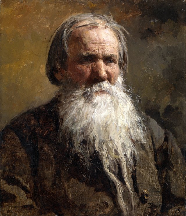 Vasiliy Schegolenok by Polenov ( by Vasily Polenov