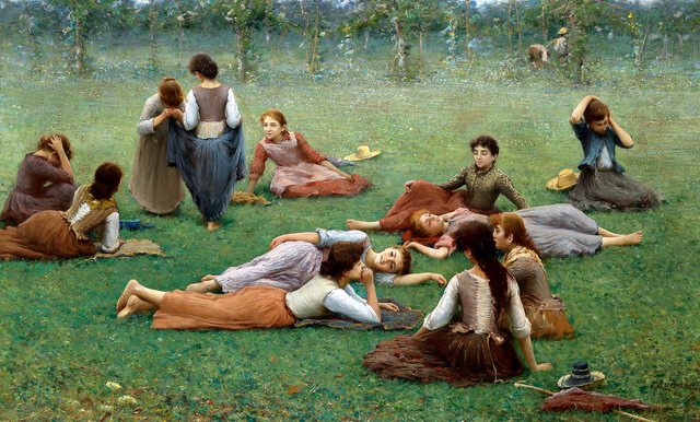 After the game by Fausto Zonaro