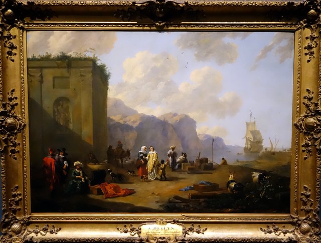 Italian coast by Abraham Begeyn
