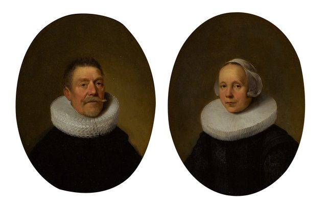 Portrait of a man (SØR Rusche) by Dirck van der Lisse