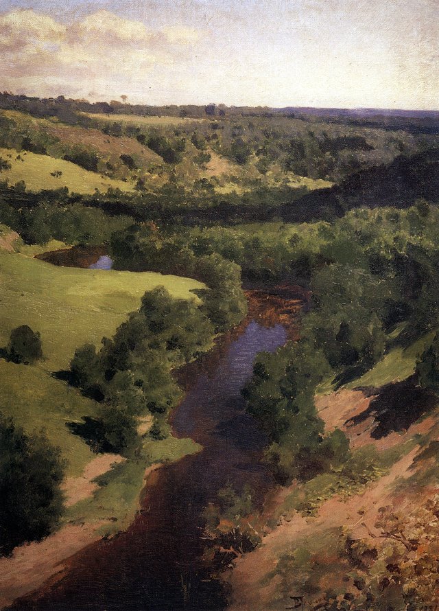 Поленов Река Воря by Vasily Polenov