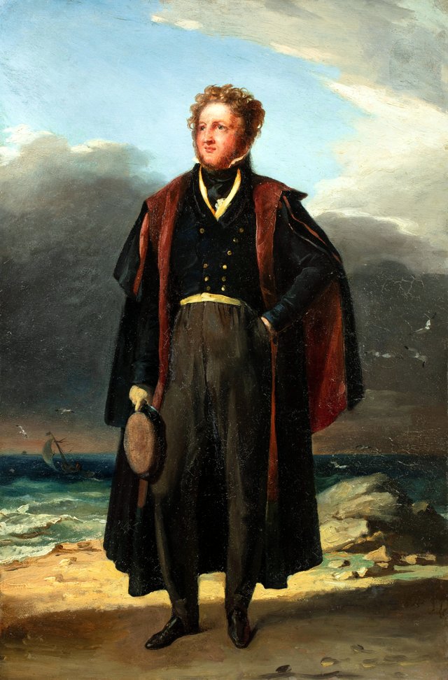 Portrait of Adam Elmore by Théodore Géricault