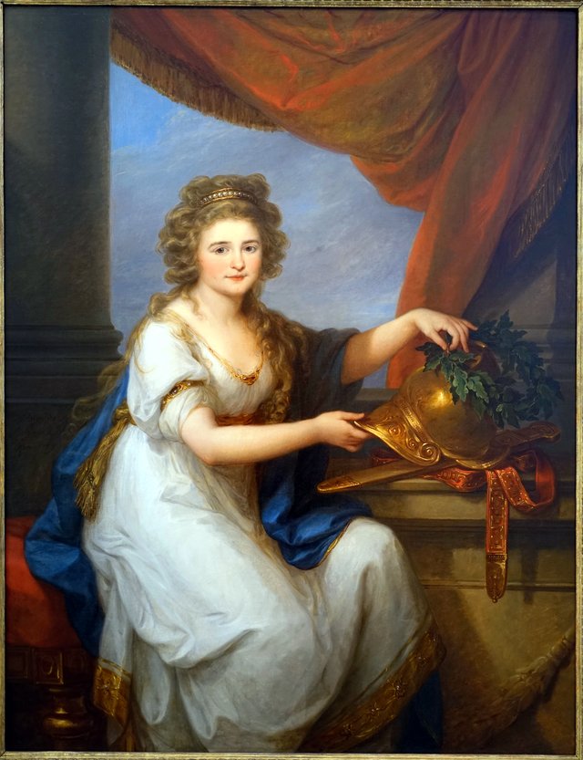 Portrait of Countess Catherine Skawronska by Angelica Kauffmann