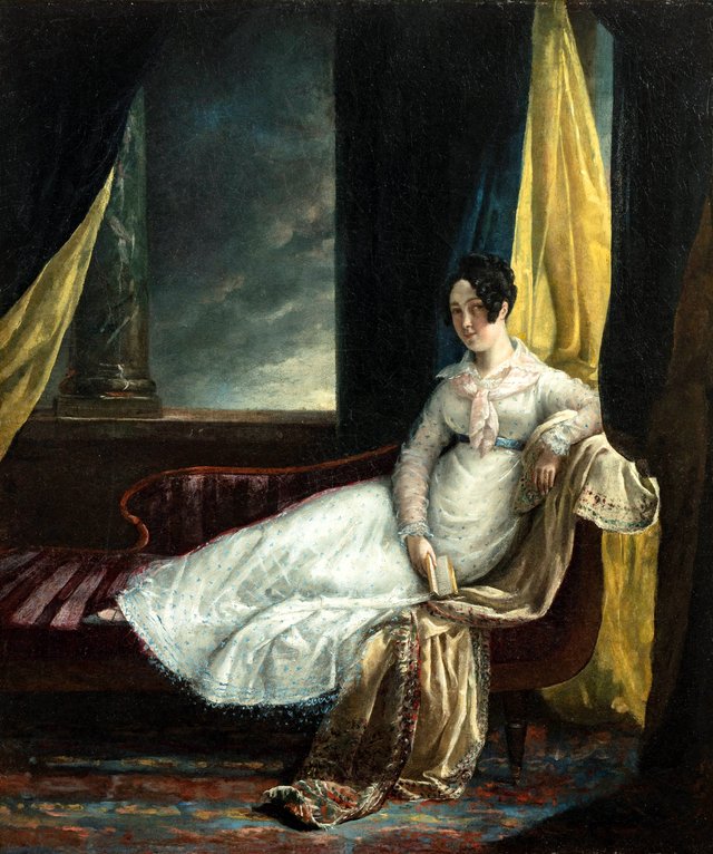 Portrait of Zoë Elmore by Théodore Géricault