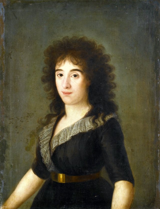Portrait of the second condesa of Castroterreño by Agustín Esteve