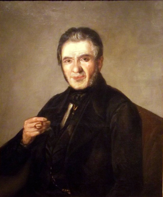 Agustín Argüelles, tutor de Isabel II by Leonardo Alenza