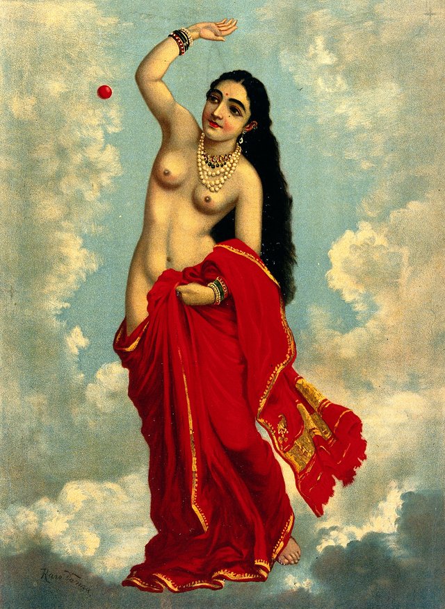 Tilottama by Raja Ravi Varma