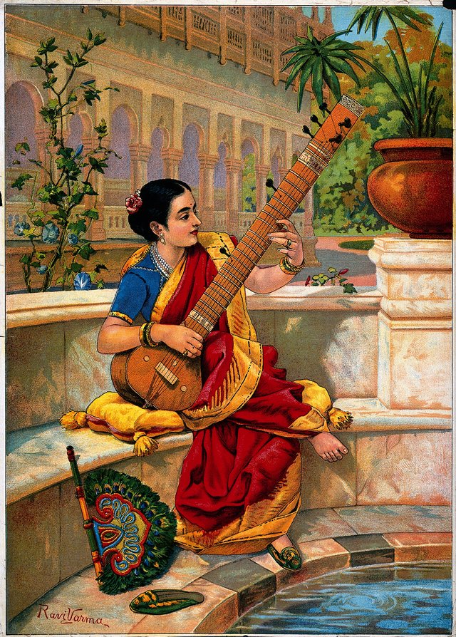Kadambari by Raja Ravi Varma