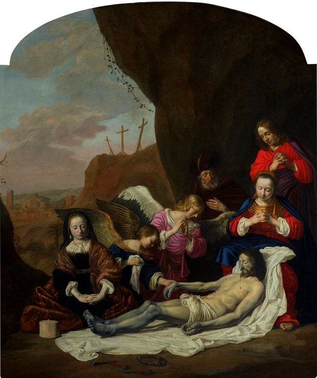 The Lamentation by Jan de Bray