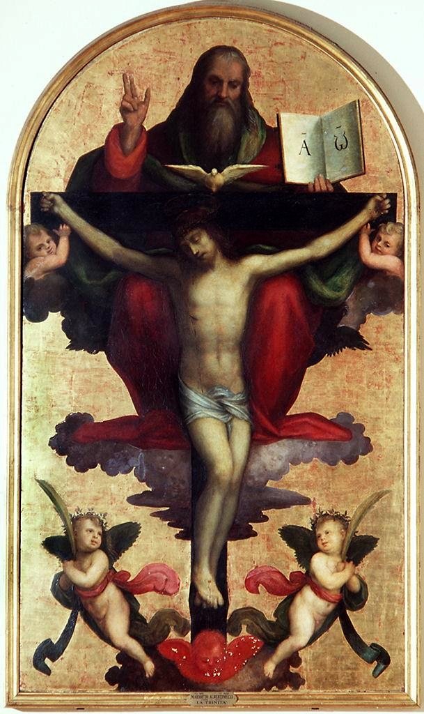 Trinity by Mariotto Albertinelli