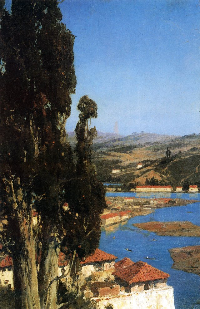 Поленов Константинополь. Золотой Рог by Vasily Polenov