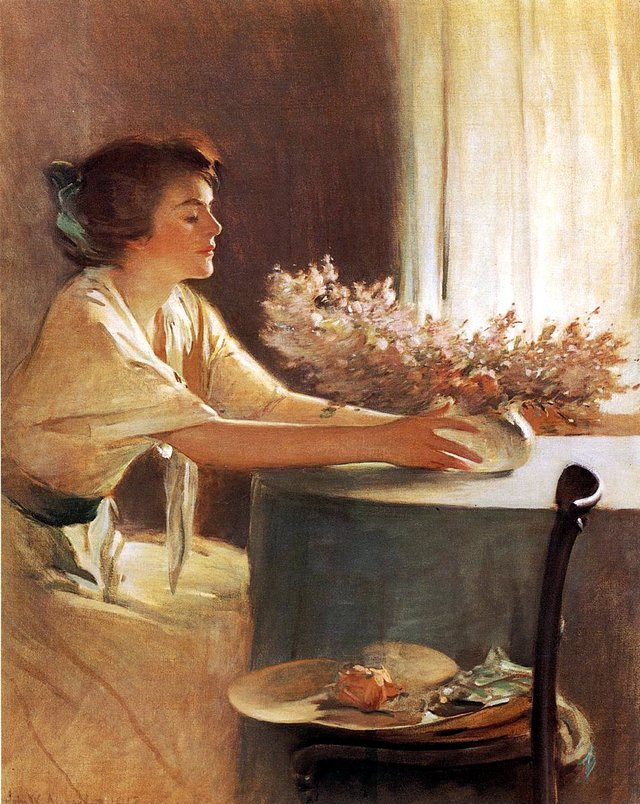 A Meadow Flower by John White Alexander