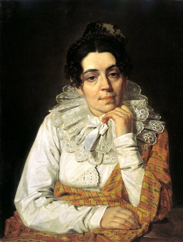Portrait of a Venetian by Alexey Venetsianov