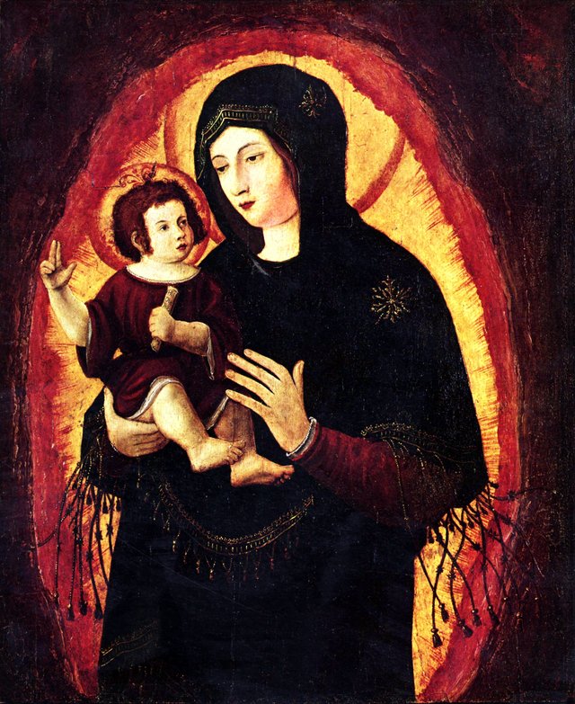 Madonna (Schöne Maria von Regensburg) by Albrecht Altdorfer
