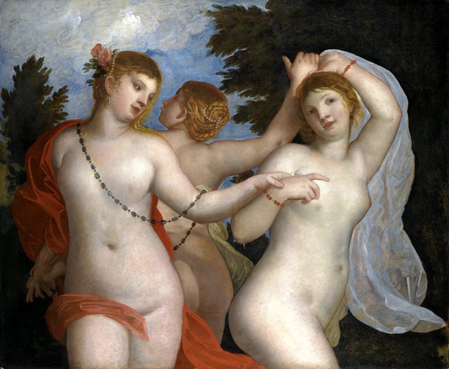 The Three Graces by Alessandro Varotari