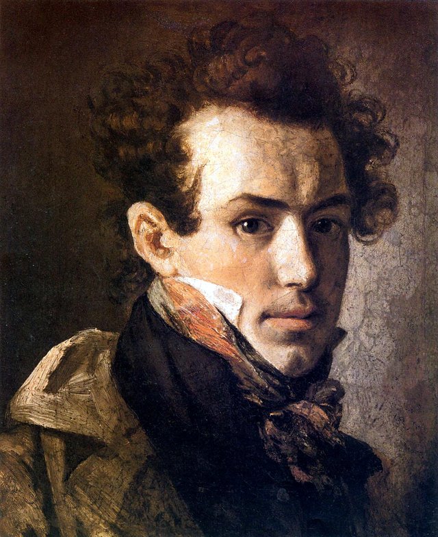 The Young Man in a Neckerchief, the so-called Karl Albrecht by Orest Kiprensky