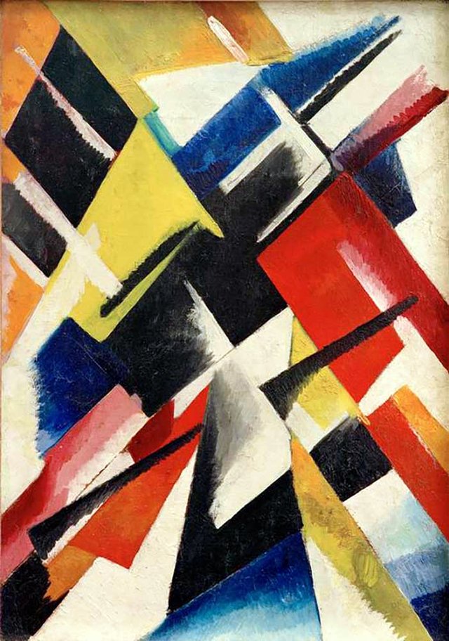 Composition by Aleksandra Ekster