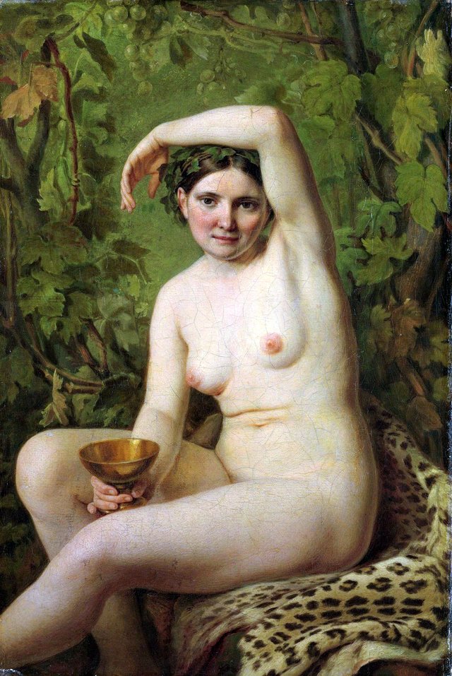 Bather with a Bowl by Alexey Venetsianov