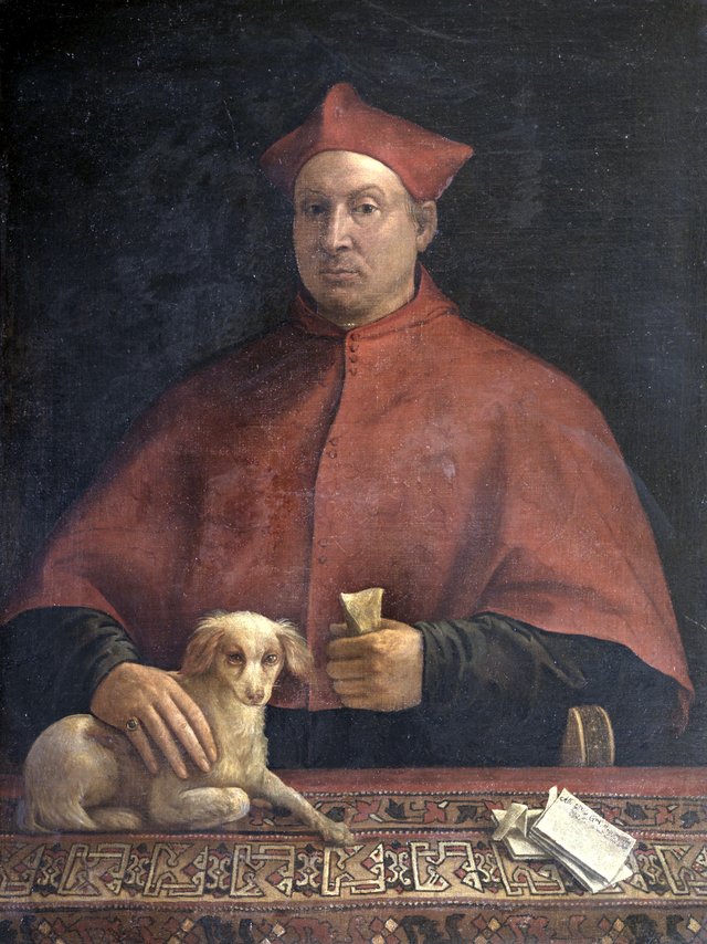 Portrait of Cardinal Pompeo Colonna by Sebastiano del Piombo